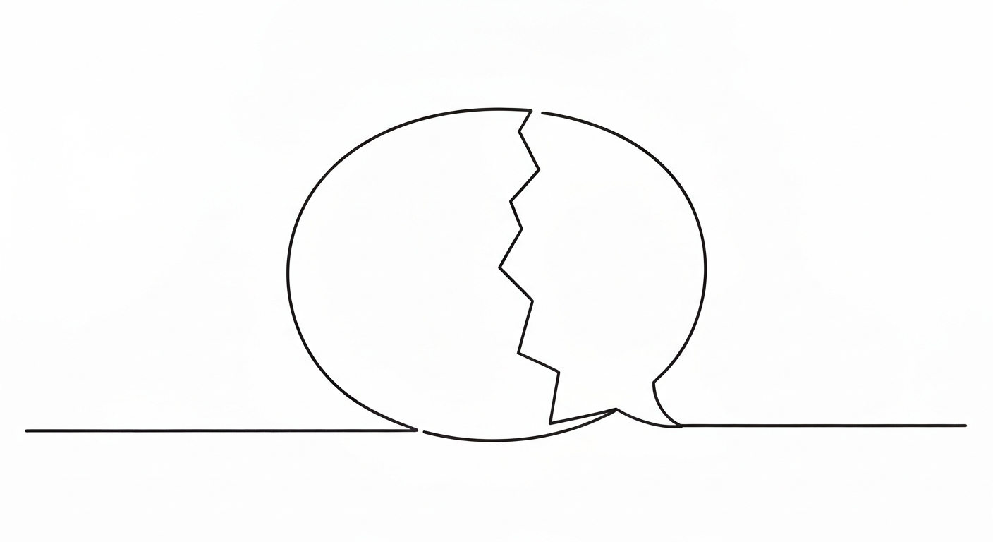 L&rsquo;ère du silence : le coût social de l&rsquo;automatisation de la communication